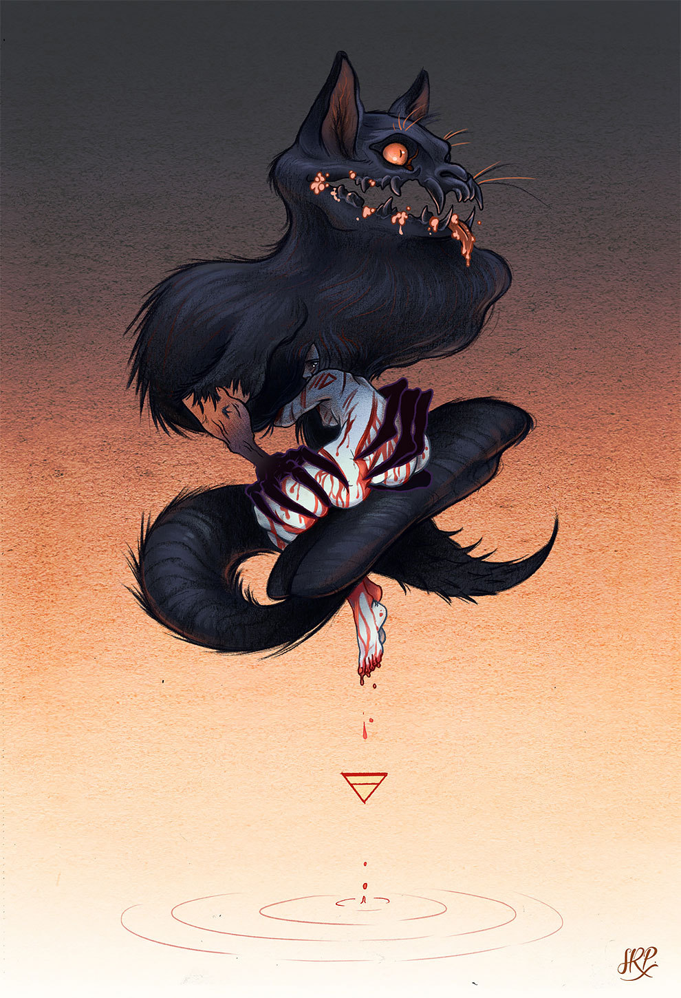 世界上的隐秘黑暗西班牙数字艺术家sararuiz