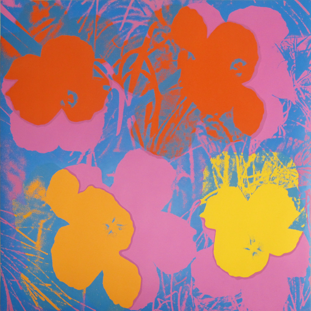 花1970安迪沃霍尔andywarhol