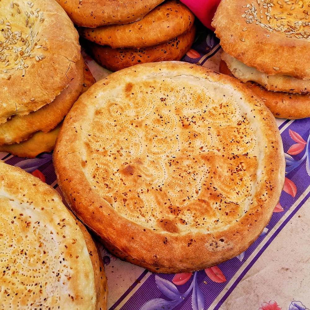 终于.吃到了垂涎已久的现烤馕.