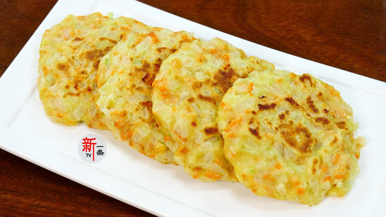 冬瓜和胡萝卜一起做个小饼,不放一滴水,好看好吃,营养更是丰富