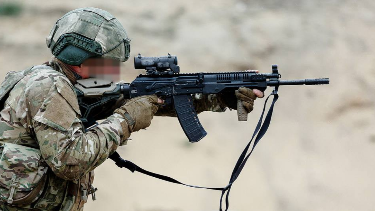 军事Ⅰ俄罗斯特种部队新rpk16班用机枪高清大图欣赏