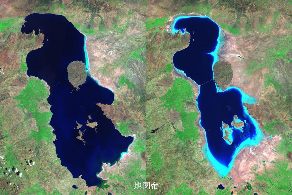 乍得湖地理位置图片