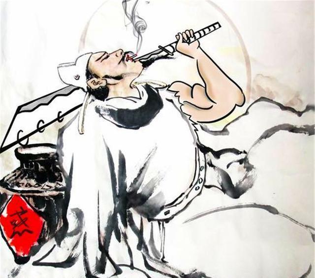 李白写对联,喝酒找灵感,结果写下联时喝醉了,如今对联成绝对