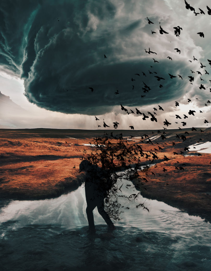 用ps创造的超现实主义奇幻世界,by:rama krisna