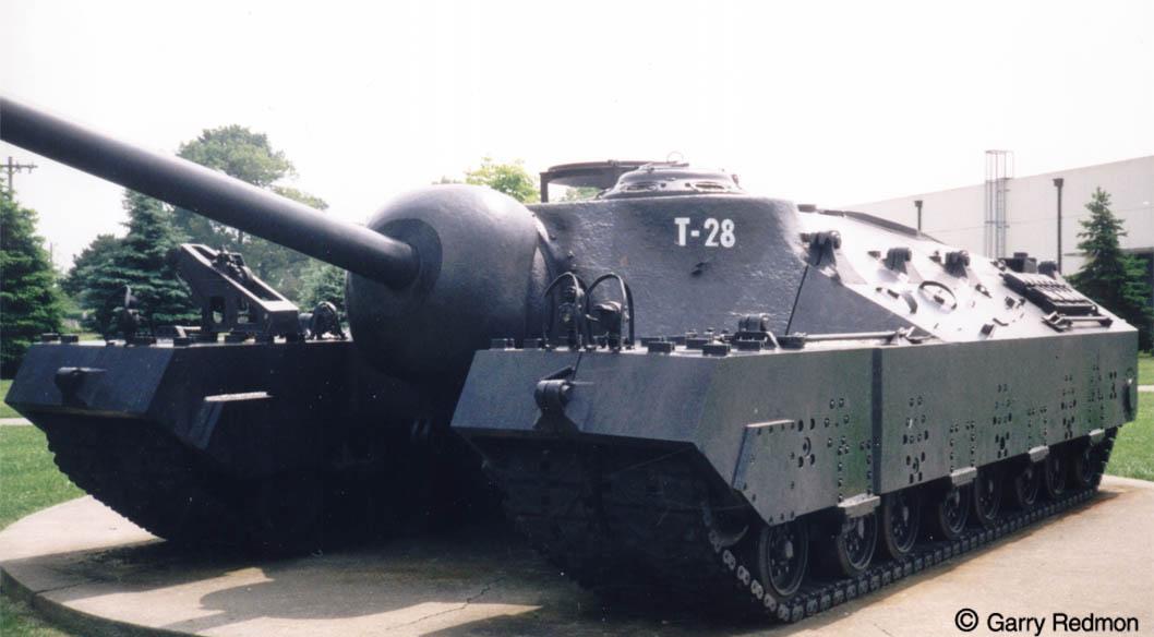 钢铁巨兽-t-28超级重型坦克(美国)