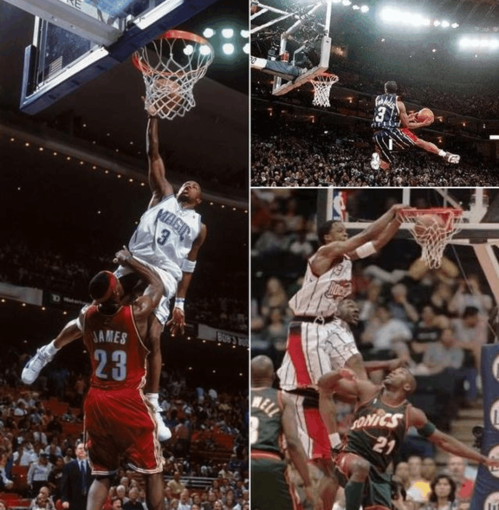 劲爆无比, 年轻的弗朗西斯扣篮有多猛, 10图带你感受一下