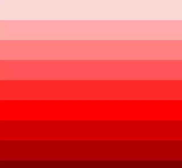 色相相同,只通过改变纯度和明度来形成色彩的对比.