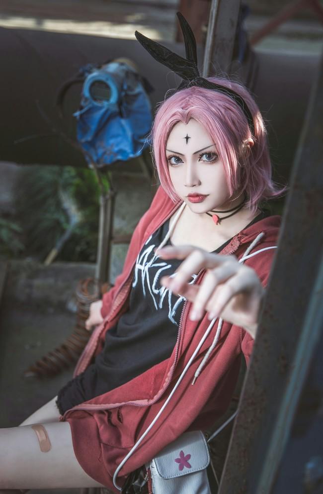 火影忍者 cos 漩涡鸣人和 春野樱 绿上一道光!