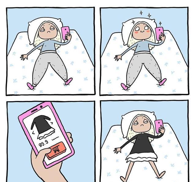 12 张日常生活的漫画,你有没有这样熟悉的瞬间