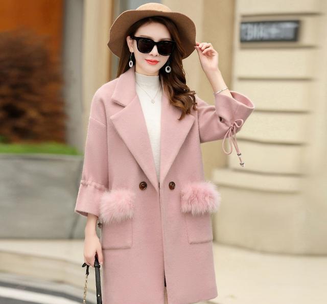 这个冬天女生穿大衣还真美, 端庄优雅知性