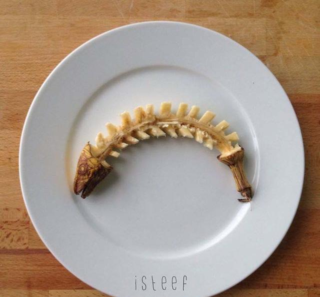 一看就不是什么正经香蕉!在艺术家手里他摇身成为水果界的帝王娇