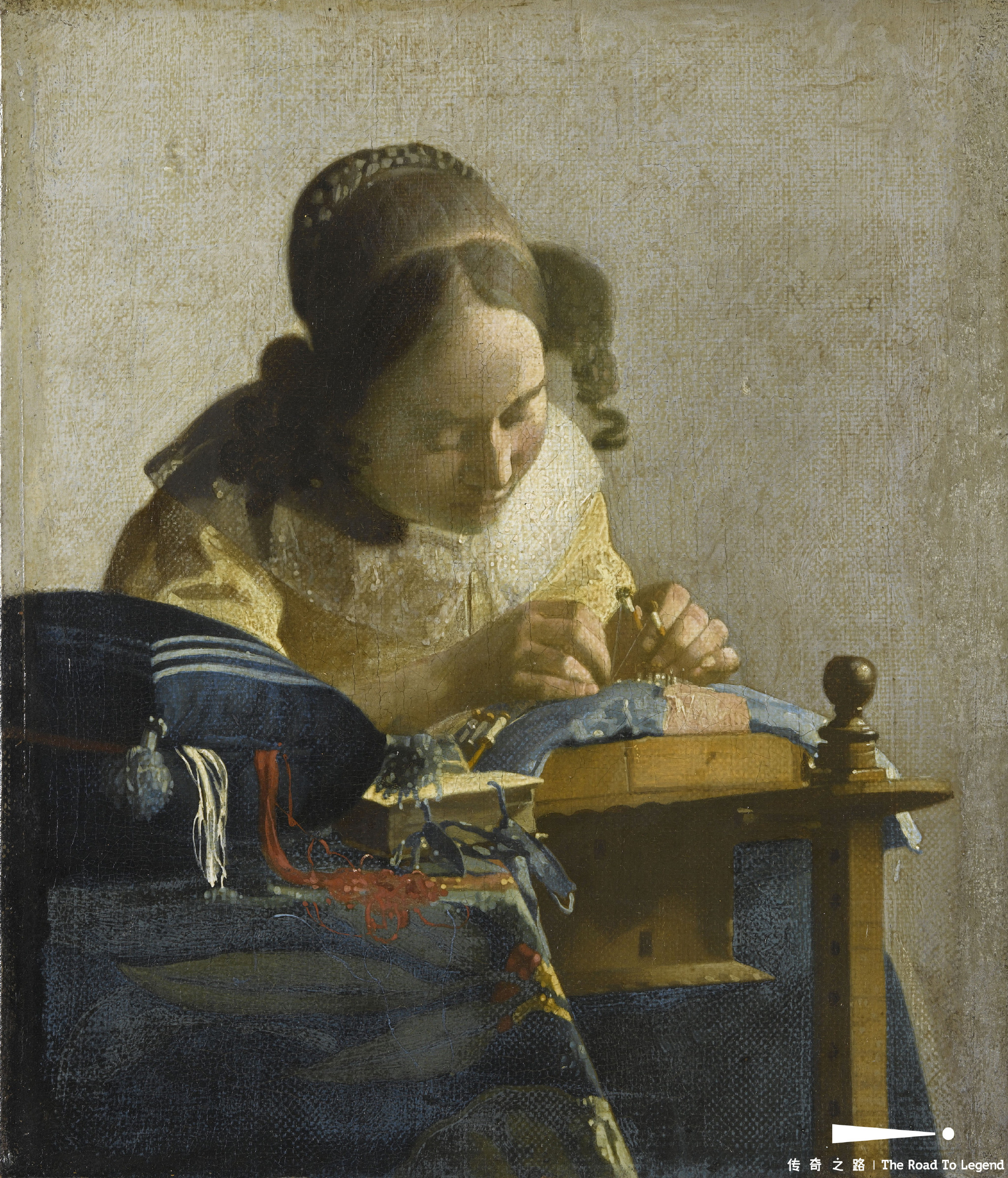 荷兰优秀的风俗画家,被看作"荷兰小画派"的代表画家:维米尔