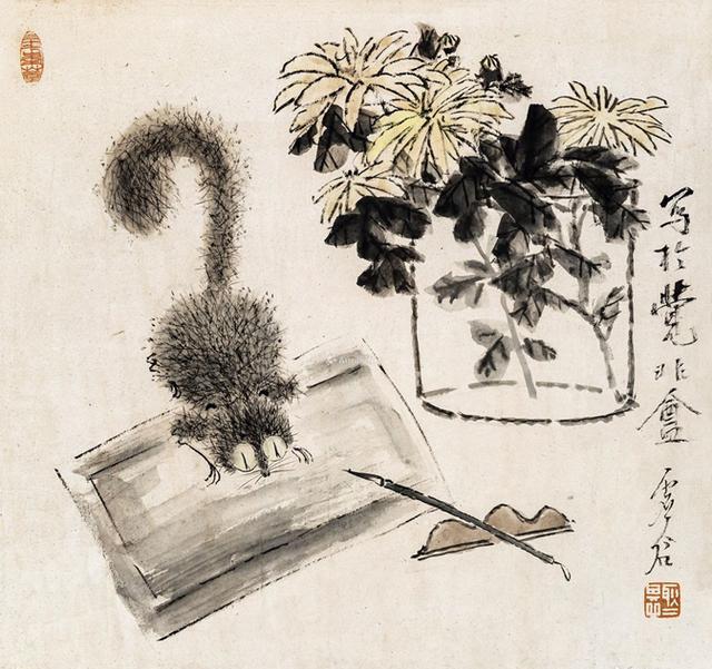 天下画松鼠第一人——虚谷|非常有个性