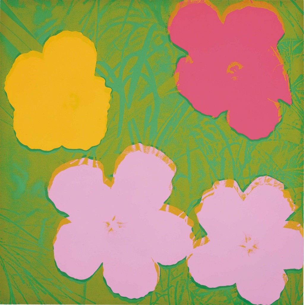 花1970安迪沃霍尔andywarhol