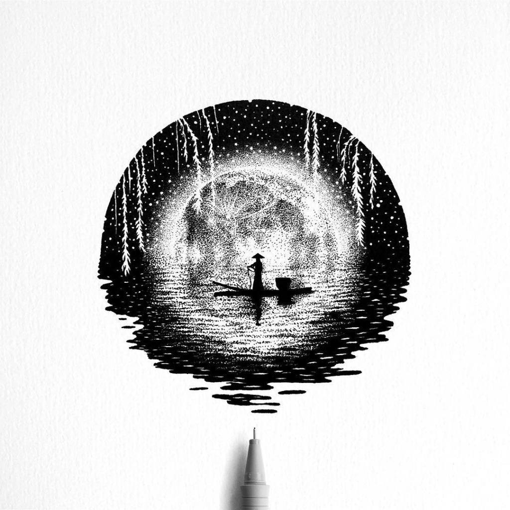 精美针管笔点绘欣赏 来自 justin estcourt