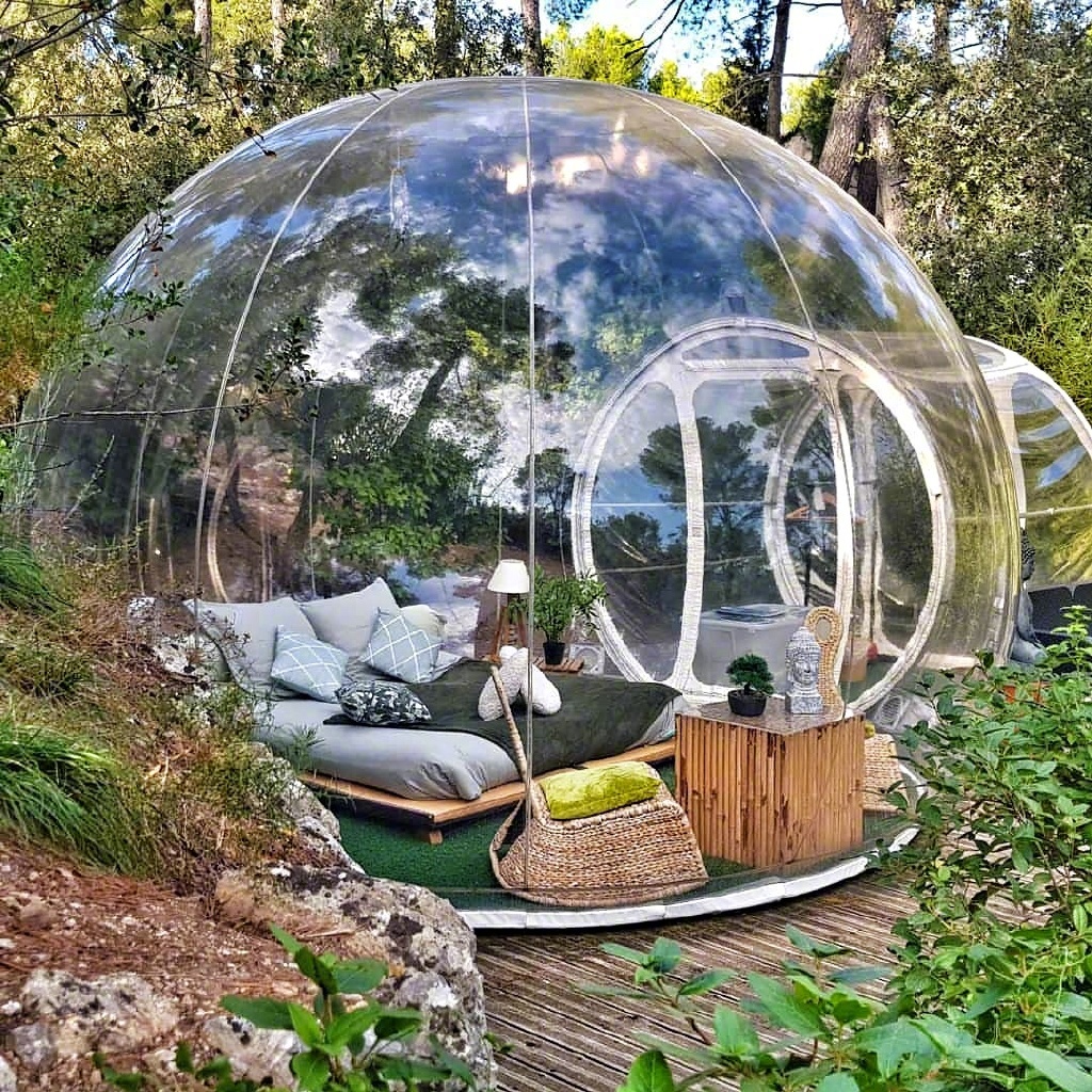 attraprêves法国透明气泡酒店67仰望星空说的是不是就是这样