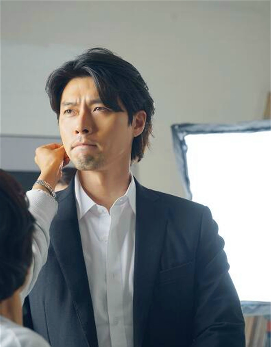 韩国男神玄彬首次扮演反派,电影,协商,海报拍摄现场,帅气依旧