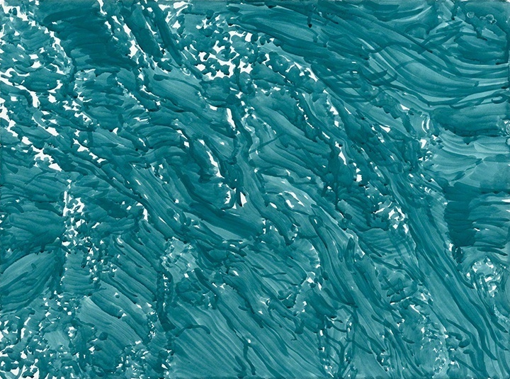 一组超赞的海水波浪纹理,清新自然,颜色非常好看,马走收藏