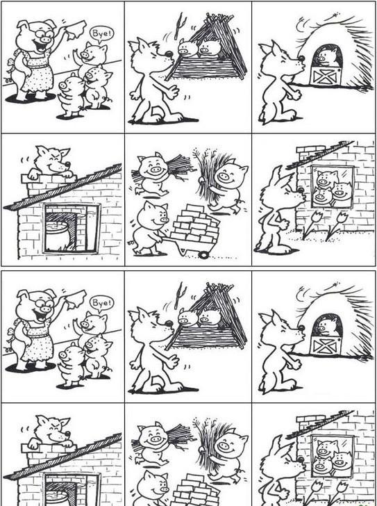 玩转绘本拓展之三只小猪threelittlepigs