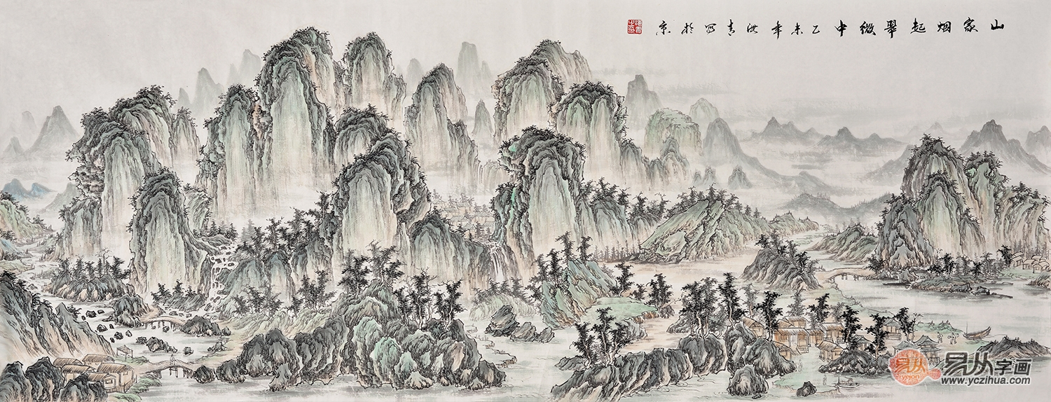 买画去哪里?山水画真品赏析!|山峰|刘海青|国画_新浪新闻