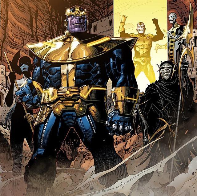 漫威灭霸的5使徒"黑暗教团"加入复联3,超级英雄怎么打