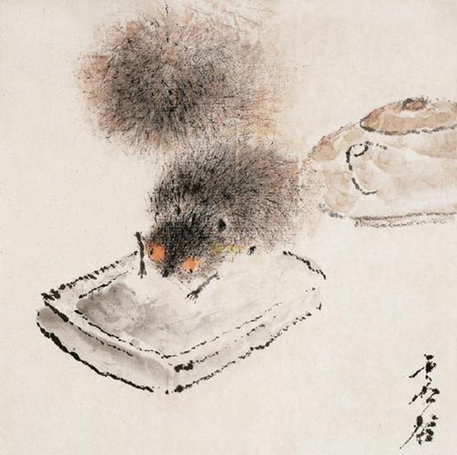 天下画松鼠第一人——虚谷|非常有个性