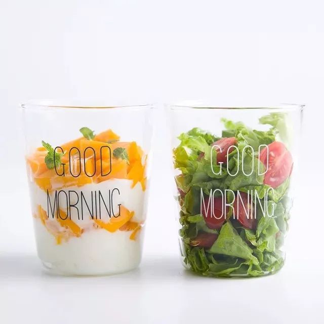 用好看的杯子喝水连白开水都是甜的