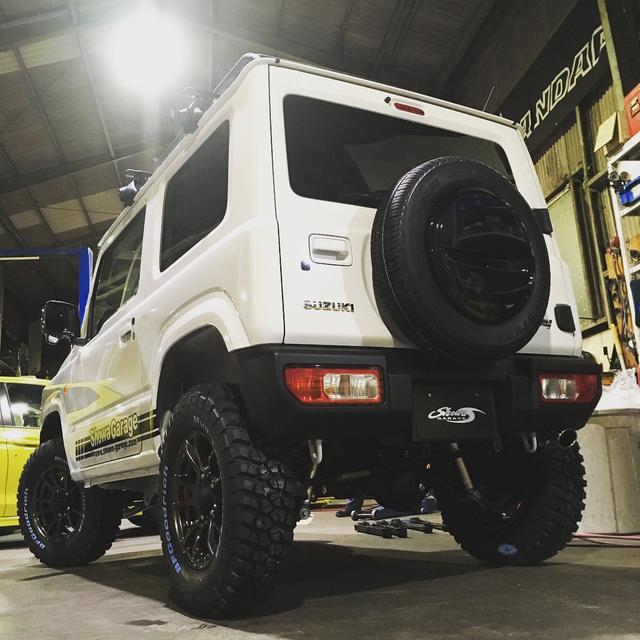 日本车友改装铃木全新一代吉姆尼实在太帅了可惜国内买不到