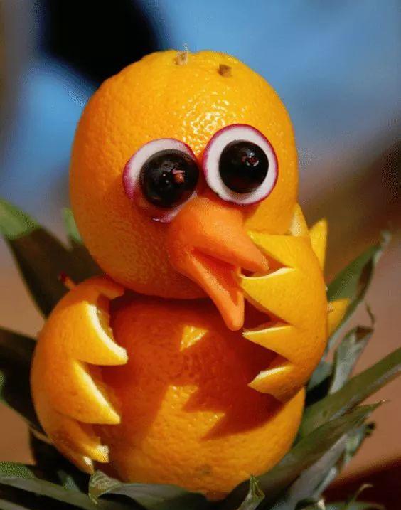 为了孩子爱吃水果,妈妈们真是拼了|水果|小动物|卡通_新浪新闻