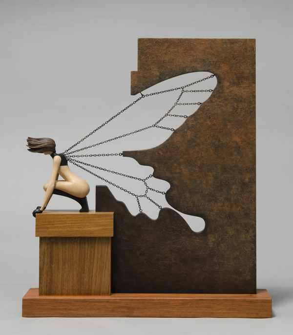 分享一组雕塑作品艺术家johnmorris
