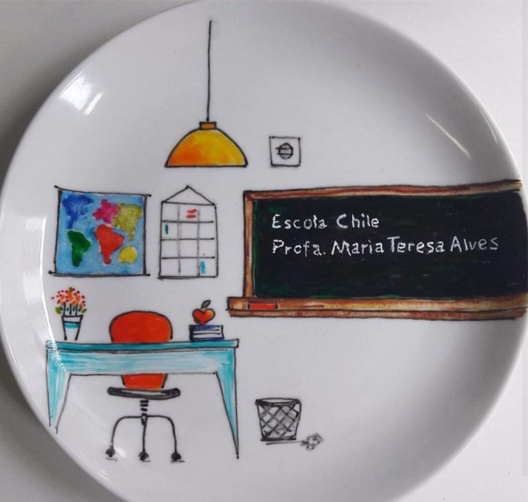 美食不如美器,让你爱不释手的手绘餐盘!