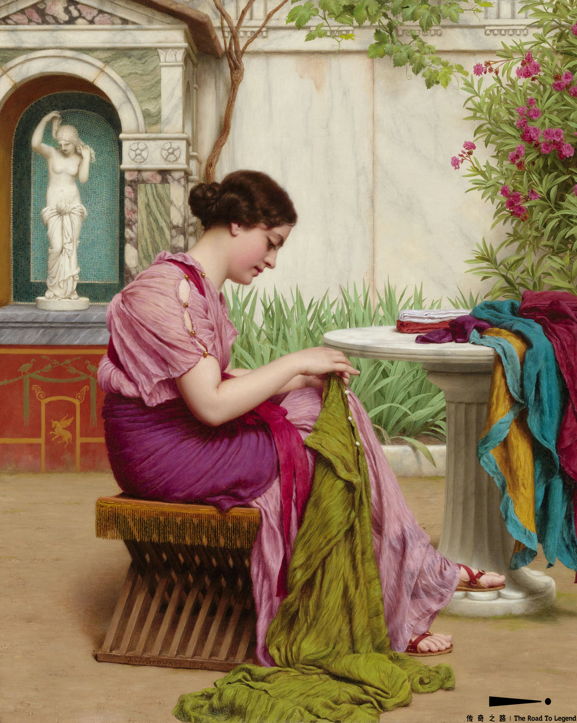 英国古典主义画家约翰威廉高德沃德是19世纪名不见经传