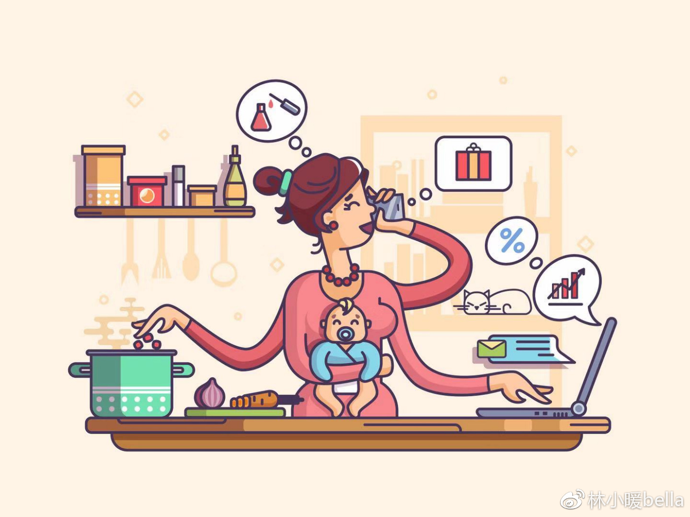 "妈妈你为什么要去/不去上班?"你的答案,影响着孩子未来的价值观