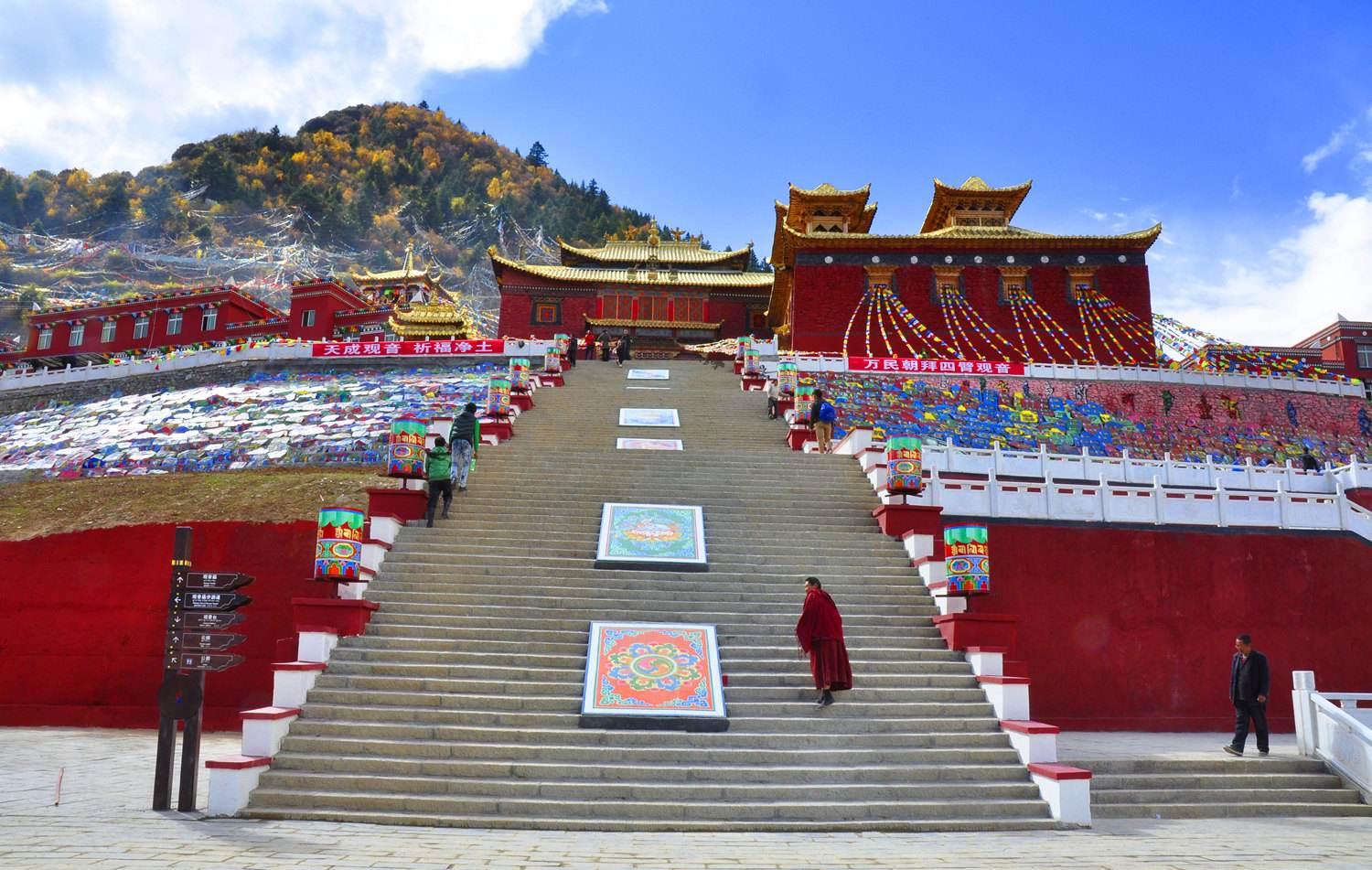 川藏线18日畅游路线之一