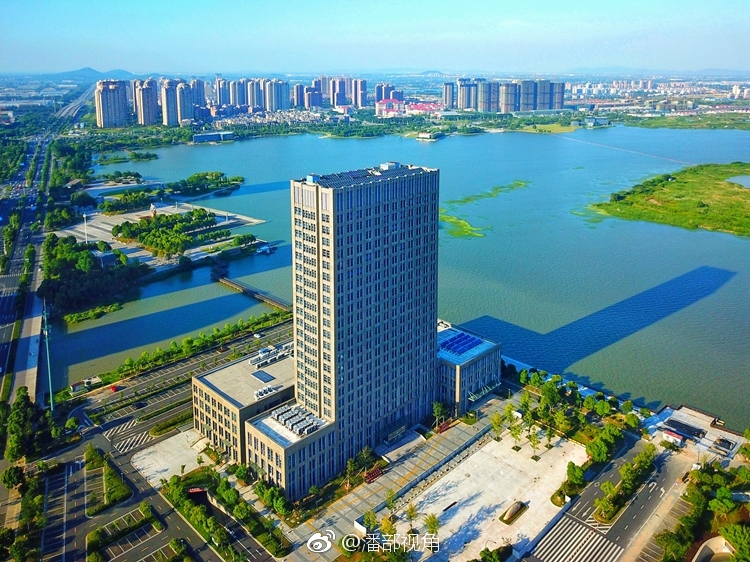 蓝天下的宜兴东氿,一座快速成长的新城.