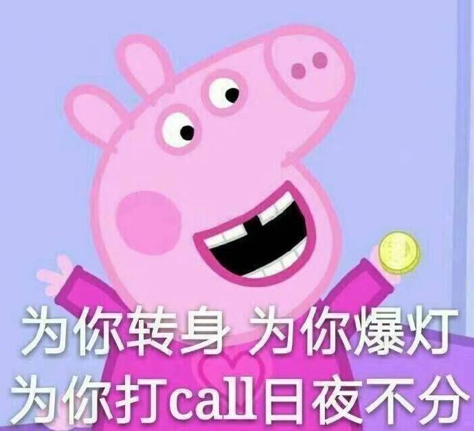 小猪佩奇表情包社会人才可以点赞