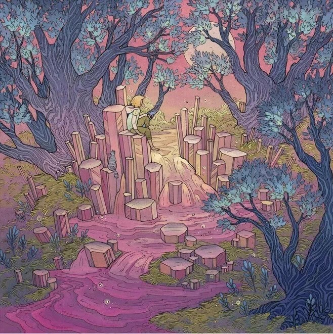 美国插画家nicolegustafsson的魔幻世界