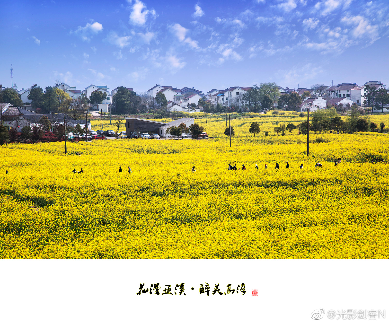 遇见高淳慢城花海，邂逅最美田园风光。|高淳|气象|花海|江苏|南京_新浪新闻