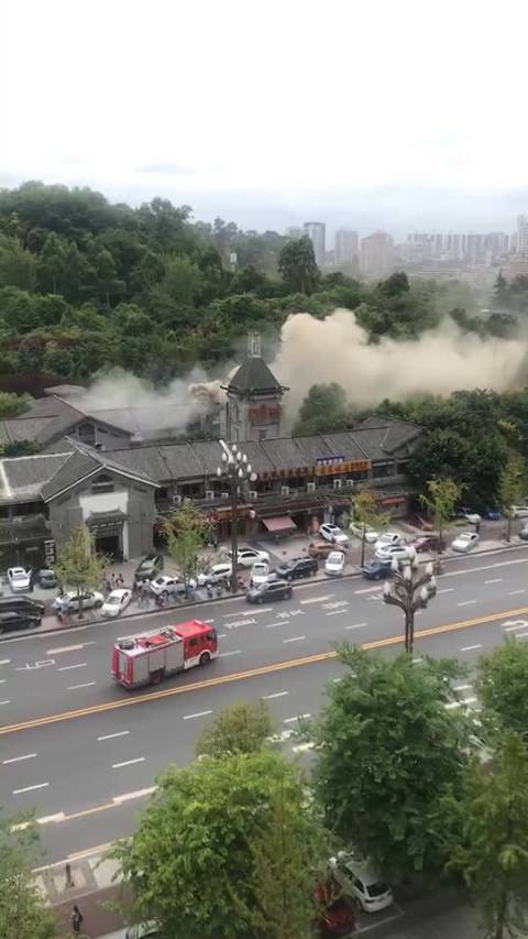 达州好一新火灾 好一新大火已经扑灭 驰援达州