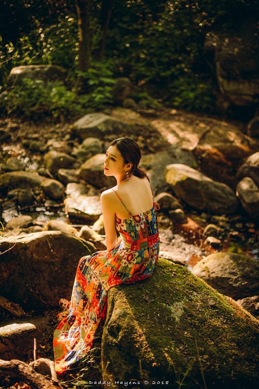 路依萍森林仙子大片花颜月貌出尘脱俗