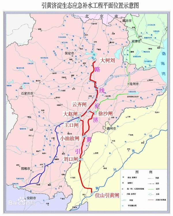 引黄入冀补淀工程