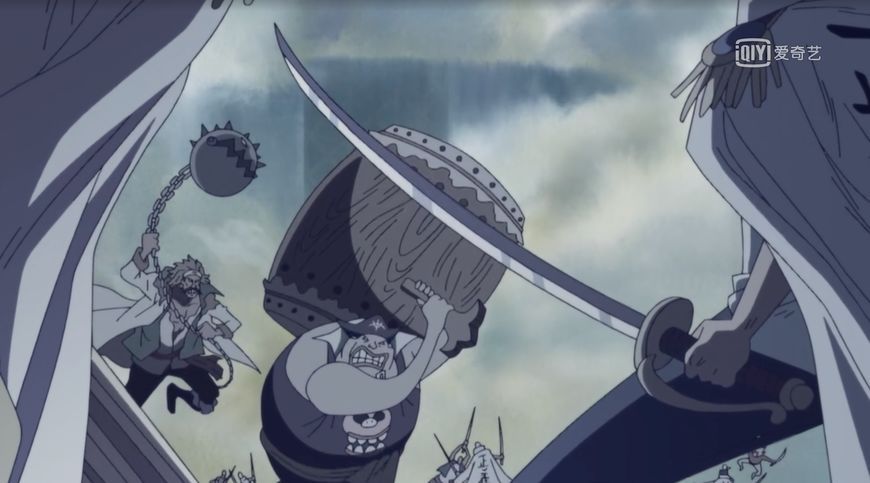 手持恶魔果实兵器,吓傻黄猿