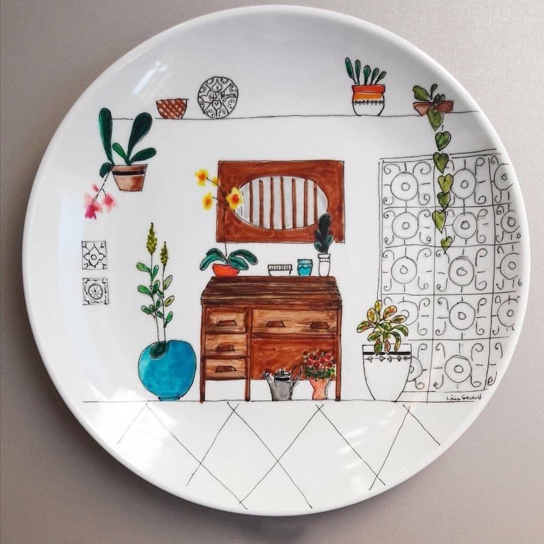 美食不如美器,让你爱不释手的手绘餐盘!