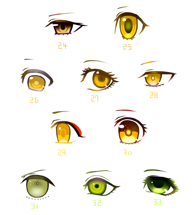 一组超赞的眼睛绘画练习素材,值得收藏需转!