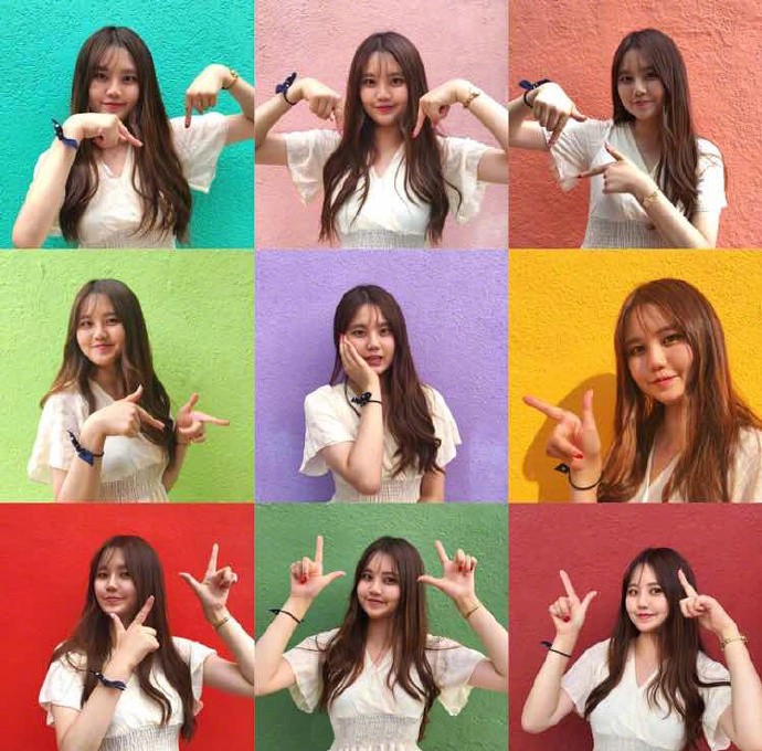 九连拍的正确示范,可以学习着为十一出游做准备啦