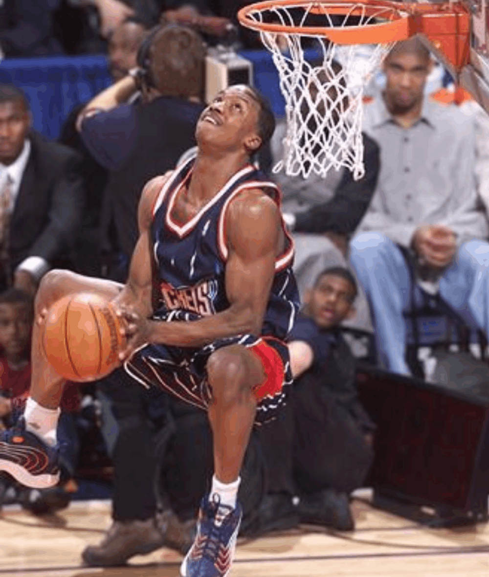 劲爆无比, 年轻的弗朗西斯扣篮有多猛, 10图带你感受一下