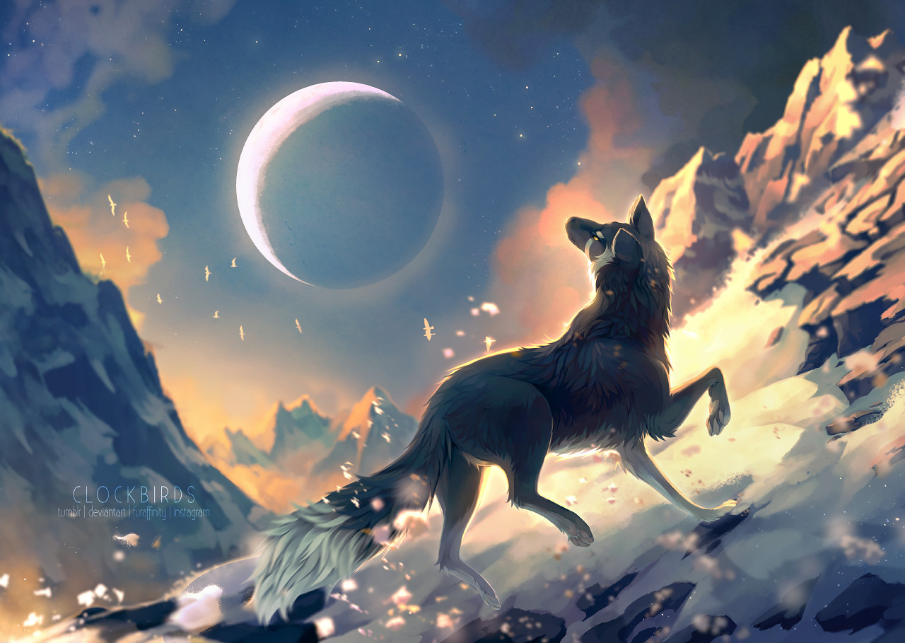 动物和怪物也能绘制的如此清新脱俗澳大利亚画师的作品相当梦幻