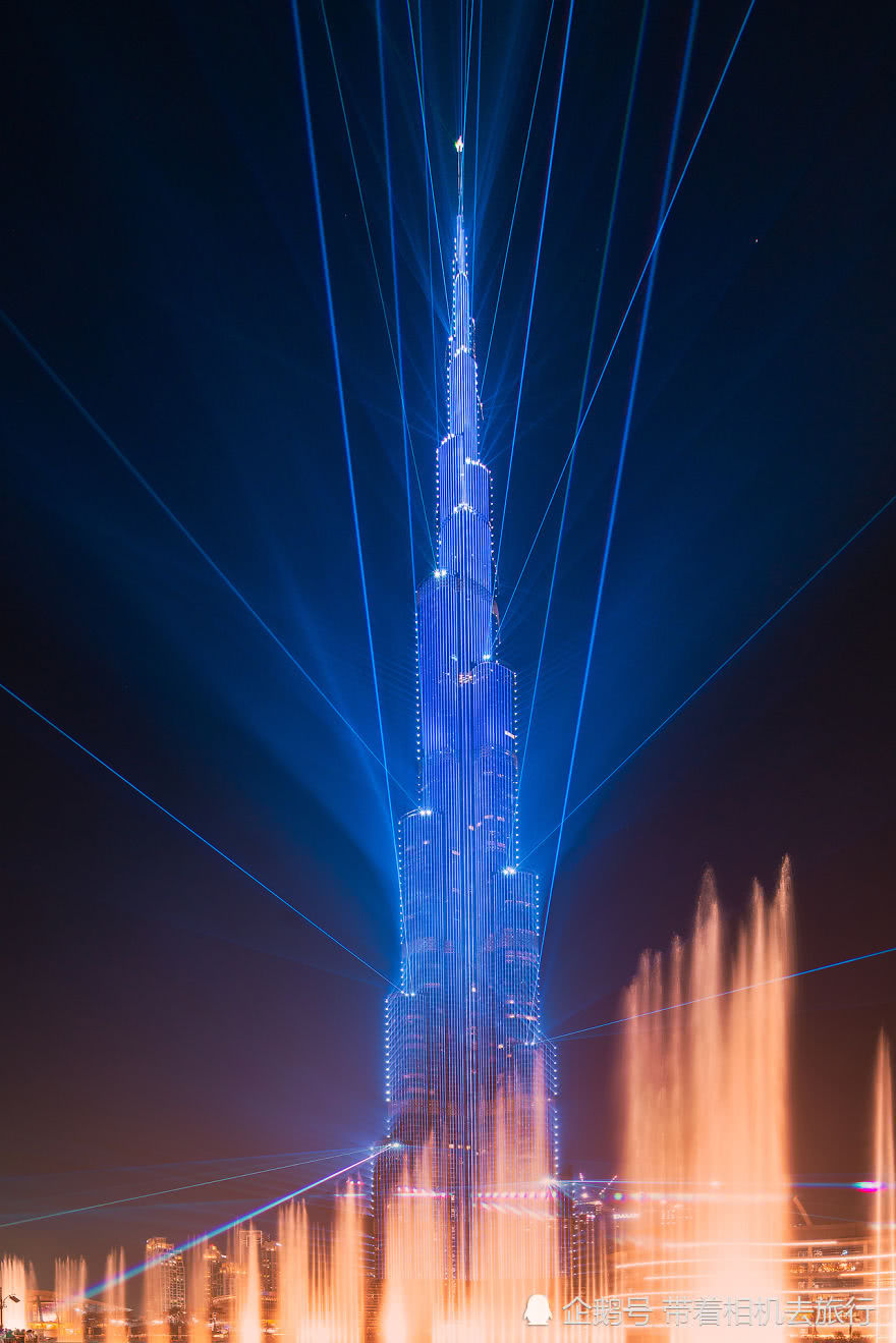 打破吉尼斯世界纪录的激光秀摄影师记录下壮观场面