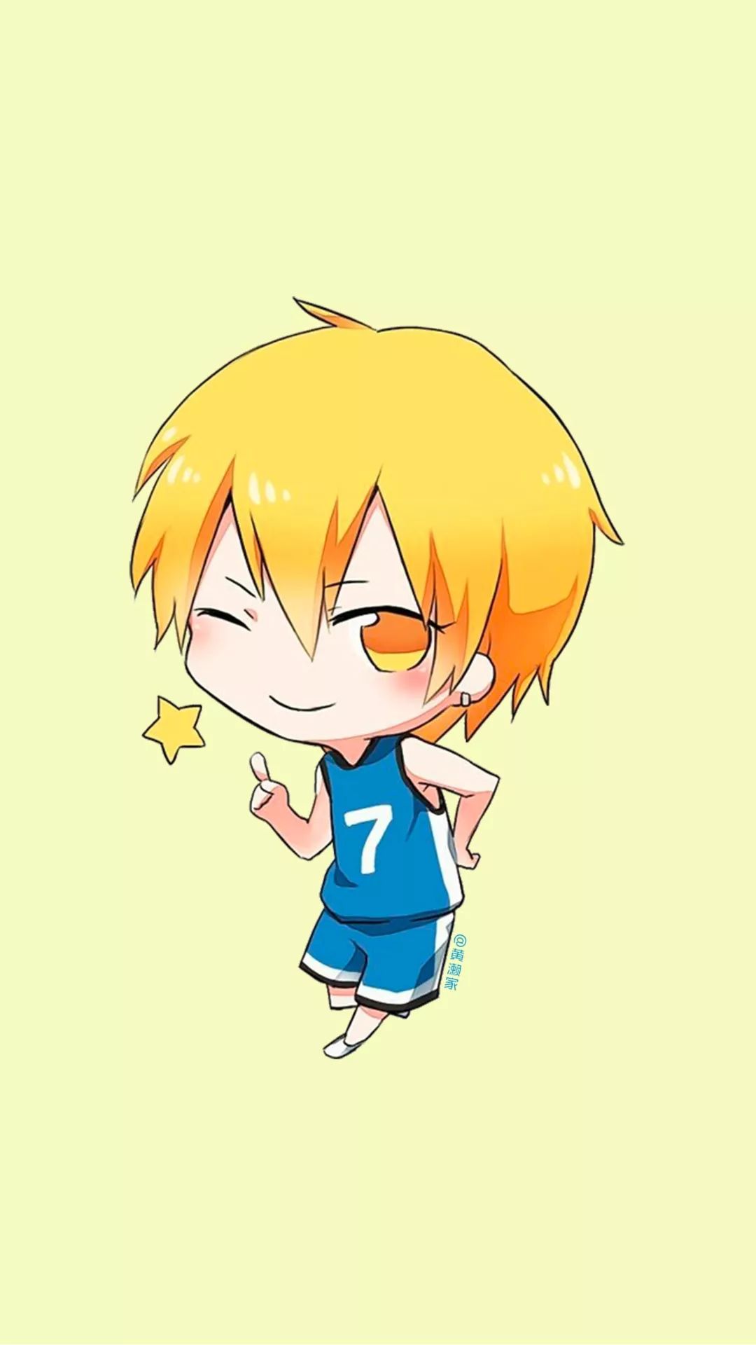 本期壁纸为"黄濑凉太"