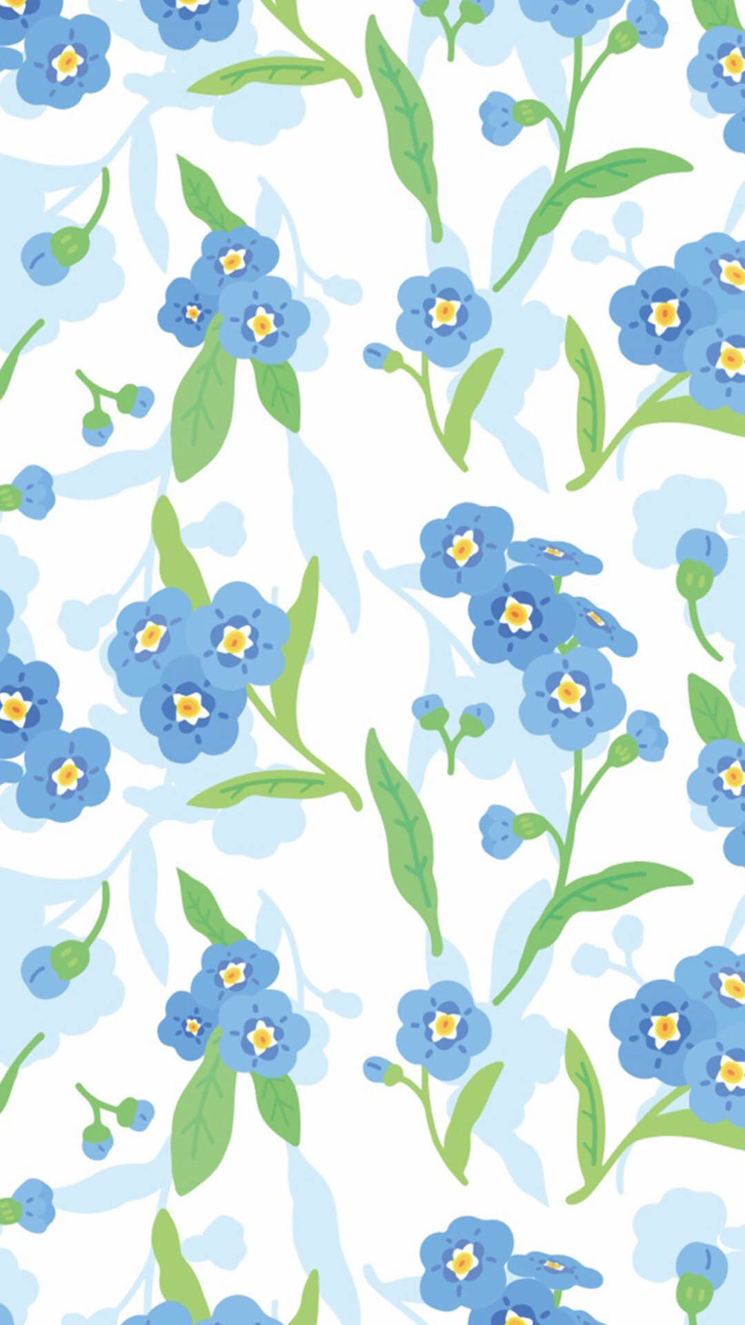 干净利落的小花花静态壁纸出炉,送给你呀